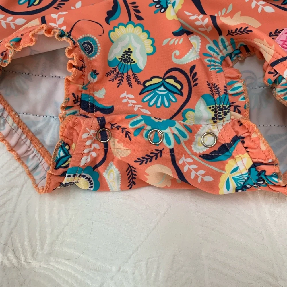 Ruffle butts swimsuit 12-18 m and free shoes